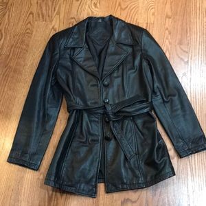 Jacqueline Ferrar Soft Leather Coat/Jacket